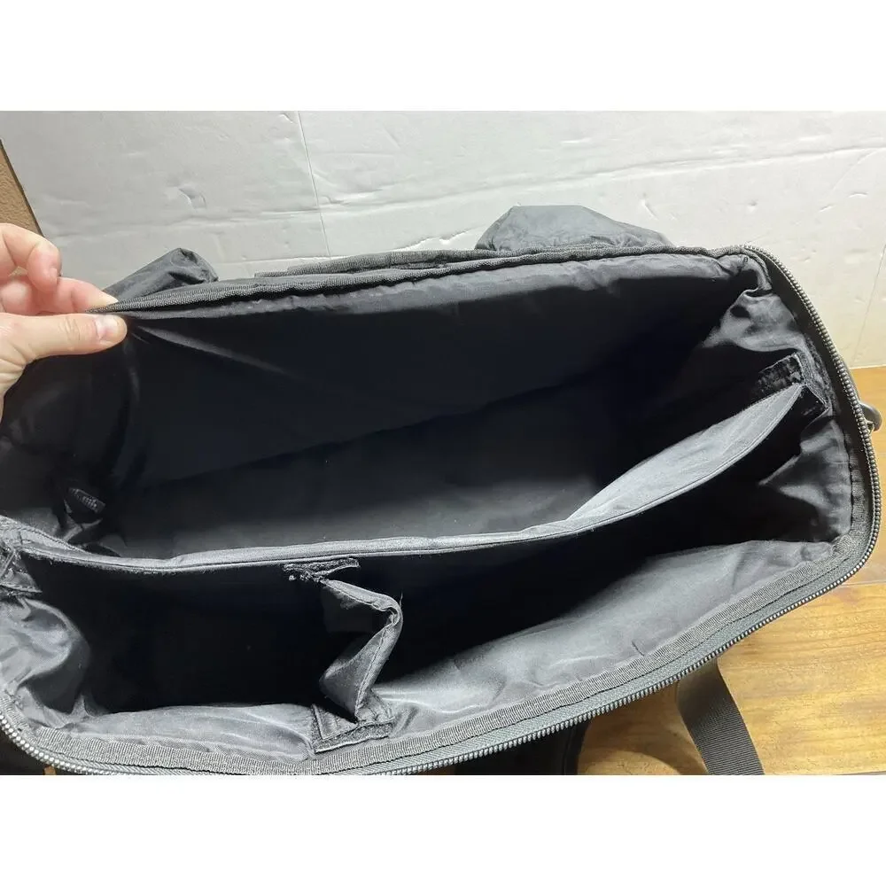 5.11 Patrol Ready Tactical Bag Large Travel Pockets Zippers Black Shoulder Strap